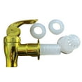 thumbnail image 1 of For Beverage Dispenser Replacement Tap - BPA-Free PP Plastic Faucet for Water, Juice, Tea Dispensers (Silver/Gold), 1 of 6