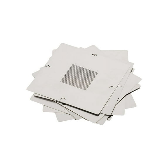 For Bga Reballing Kit 90Mm Reball Station Fixture Jig with 10Pcs Stencil 10Pcs Stencils Only