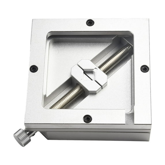 For Bga Reballing Kit 90Mm Reball Station Fixture Jig with 10Pcs Stencil 90Mm Bga Jig Only