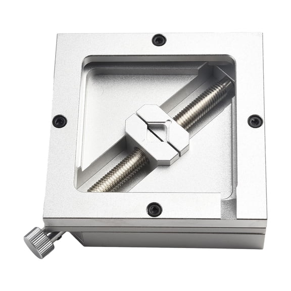 For Bga Reballing Kit 90Mm Reball Station Fixture Jig with 10Pcs Stencil 90Mm Bga Jig Only