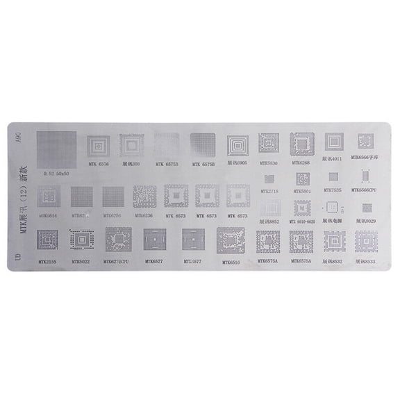 For Bga Stencils For Mtk For Samsung For Htc For Huawei Android Reballing Stencils Kit