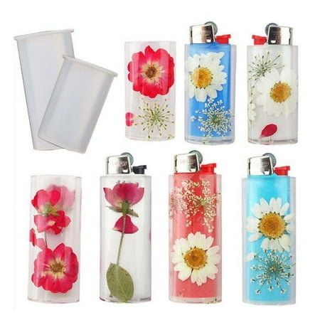 For Bic J3/J5 Lighter Protective Cover Silicone Mold Resin Molds For DIY Crystal Epoxy Resin Case Casting Moulds