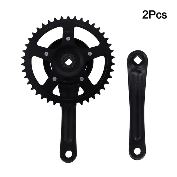 For Bike Repair 42T Bike Crankset 170Mm Crankset Square Hole Design High-Quality Materials Fully Meet Your Needs