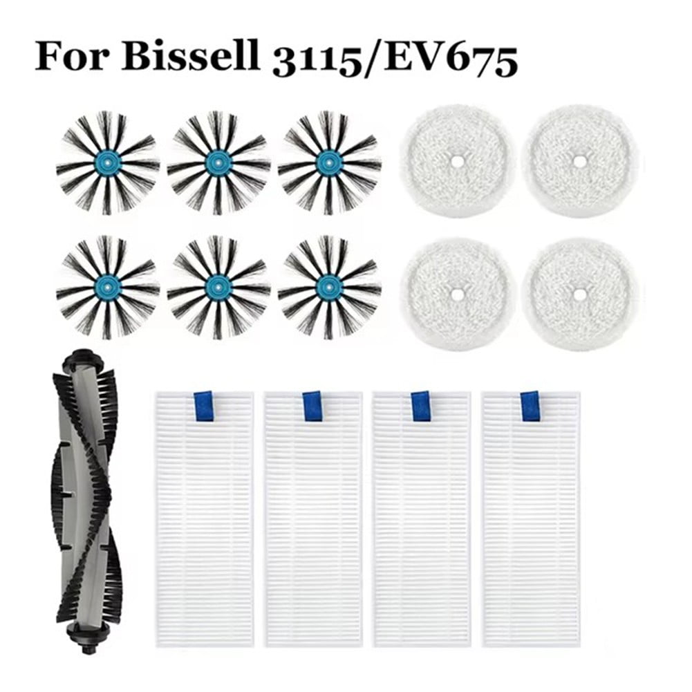 For Bissell 3115 Ev675-Vacuum Cleaner Hard Floor Wet And Dry Robot Drum ...