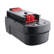 For Black Decker HPB18 Battery 18V 4800mAh Ni-MH Black 244760-00 A1718 FS18FL FSB18