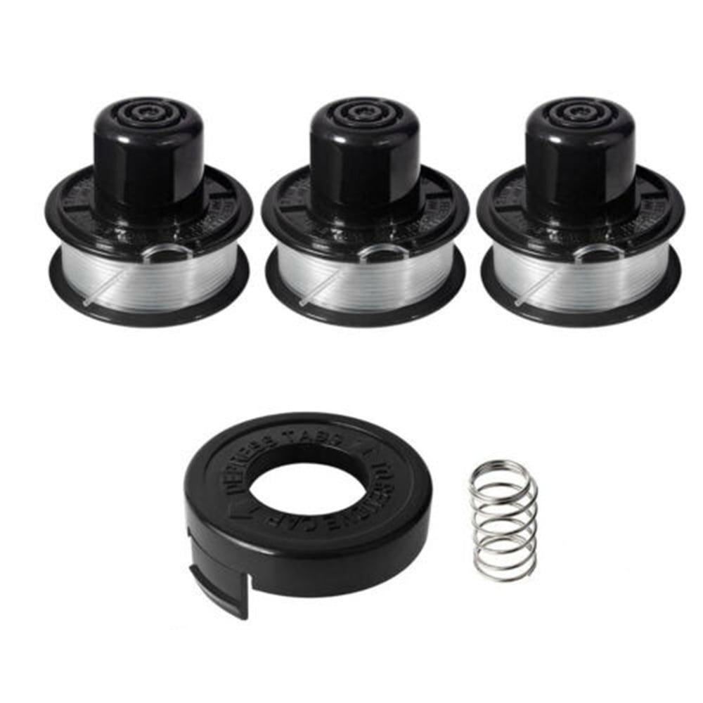 10 Spool+2 Cap+2 Spring ST4500 Weed Eater Spools Compatible with Black  Decker
