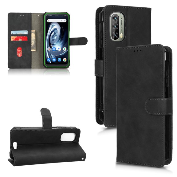 For Blackview BV7100 Skin Feel Magnetic Flip Leather Phone Case For Blackview BV7100