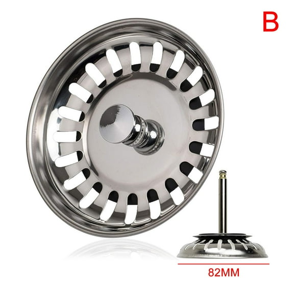 For Blanco Replacement Kitchen Sink Strainer Basket 79mm/82mm Plug Drain F8Z4