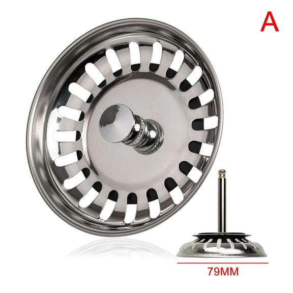 For Blanco Replacement Kitchen Sink Strainer Basket 79mm/82mm Plug Drain P5V3