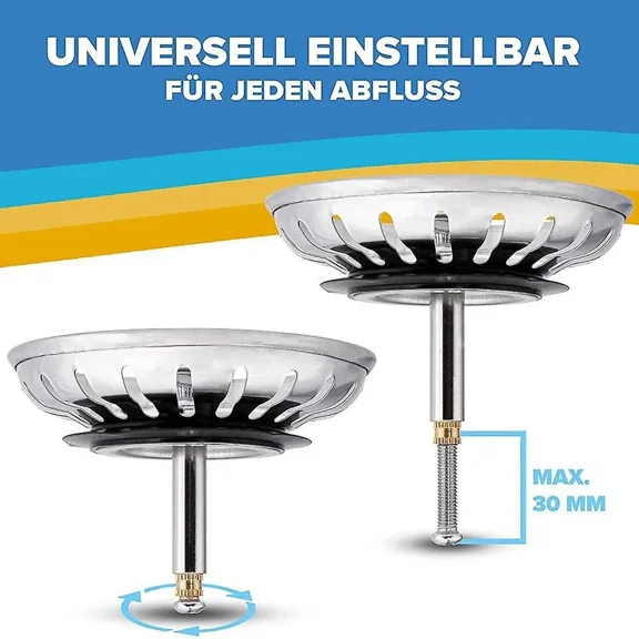 For Blanco Replacement Kitchen Sink Strainer Waste Plug Basin Drain Filter