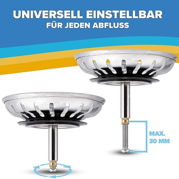 For Blanco Replacement Kitchen Sink Strainer Waste Plug Basin Drain Filter