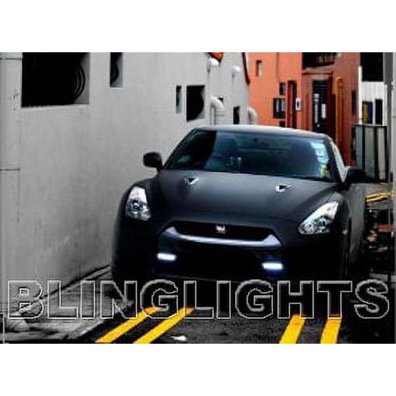 For Bling Lights Fog Driving Lamps for 2009 2010 2011 2012 2013 Nissan GT-R