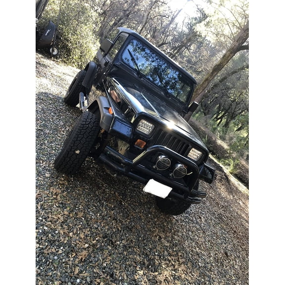 For BlingLights 2x Hi/Lo Bright LED Headlights for 1987-1996 Jeep Wrangler ( YJ )