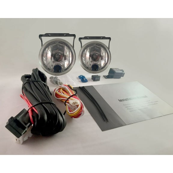 For BlingLights BL300W 3.5"" Round Xenon Halogen Fog Driving Lights Kit