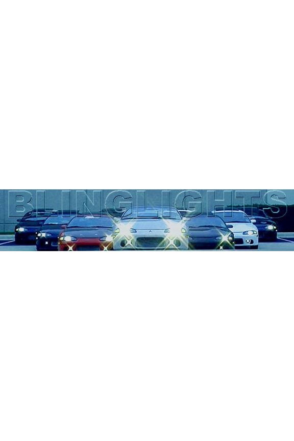 For BlingLights Brand Bright White Head Light Bulbs for 1997 1998 1999 Mitsubishi Eclipse