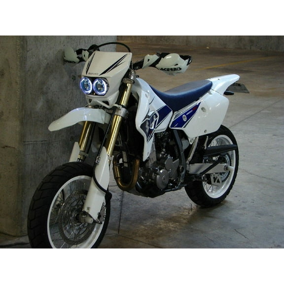 For BlingLights Brand LED Halo Headlamp Driving Lights for Suzuki DR-Z DRZ