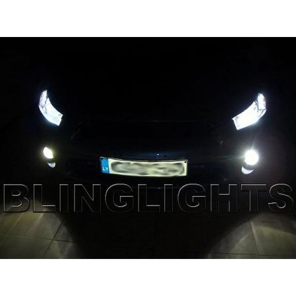 For BlingLights Brand White Halogen Head Light Bulbs for 2009 2010 2011 Mitsubishi Eclipse