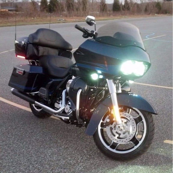 For BlingLights Brand Xenon HID Headlight Upgrade Kit for Harley-Davidson Road Glide FL
