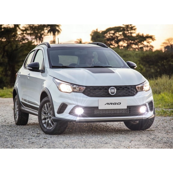 For BlingLights Fog Lights Driving Lamps Kit for Fiat Argo Trekking