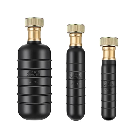 For Blocked Drains Drain Cleaning Bladder Set 1 To 6 Inches Pipe Compatibility