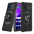 thumbnail image 1 of For Blu View Speed 5G B1550VL Robotic Ring Kickstand Phone Case - Black, 1 of 5