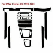 For Bmw 3 Series E46 1998-2005 Car Interior Accessories Car Interior Moulding Trim Strips Dashboard Carbon Fiber Sticker