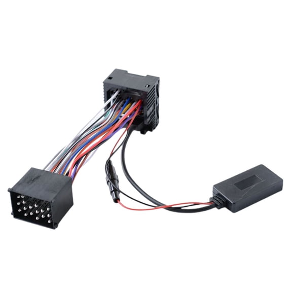 For Bmw E46 3-Series Black Radio Blue-Tooth 10 Pin Lossless Aux In Audio Cable Adapter 27Cm Car Accessories Fangkenuo