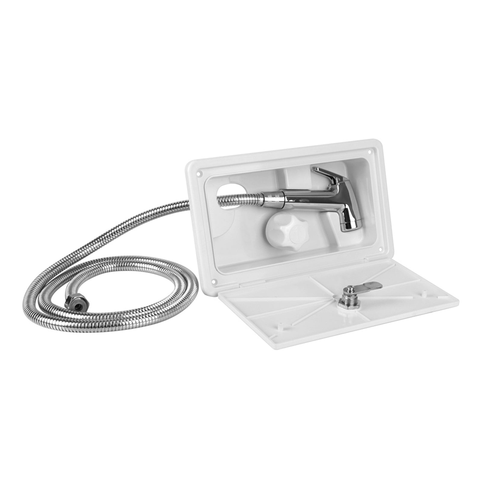 For Boat Marine Camper Motorhome Caravan Camper Accessories with Lock RV Shower Box Kit RV External Exterior Shower ,RV Universal Fit