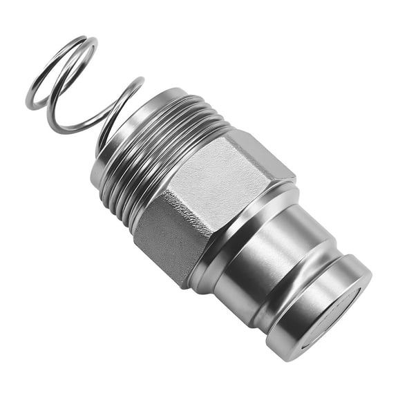 For Bobcat Compatible 3/8 Inch Male Flat Face Hydraulic Quick Connector Part 7246798 for Loaders and Excavators