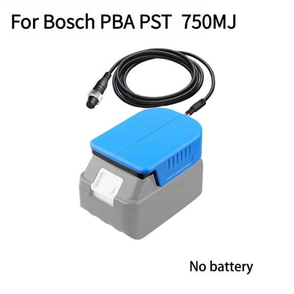 For Bos*ch C 18V PBA PST PSB PSR Lithium Battery Fishing Reel Battery Adapter Power Assisted Fishing Reels