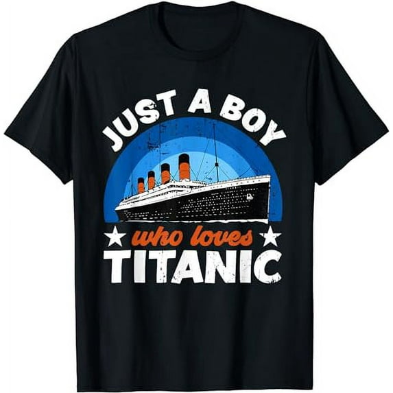 For Boys who just love the RMS Titanic T-Shirt