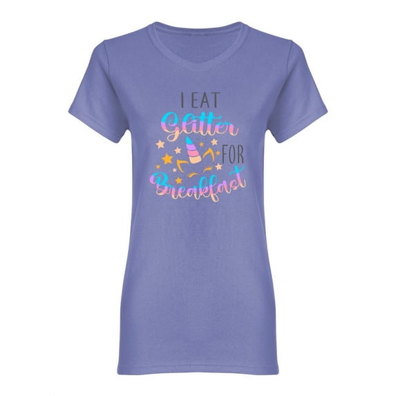 For Breakfast Shaped T-Shirt Women -Image by Shutterstock, Female Medium