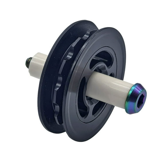 For Brompton Accessories Reliable Nylon Guide Wheel Chain Tensioning System Featuring a Titanium Alloy Bolt Setup