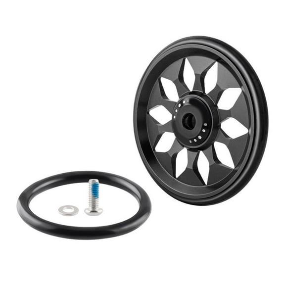 For Brompton Compatible Lightweight Training Wheels with Enhanced Appearance A Couple Of Green