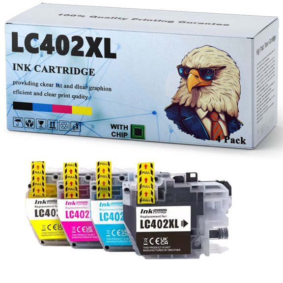 For Brother LC402XL LC402 Ink Cartridges Compatible for Brother MFC J5340DW MFC J6740DW MFC J6540DW MFC J6940DW Printer