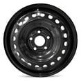 thumbnail image 1 of For Buick Allure 2010 17 Inch Painted Black Steel Rim - OE Direct Replacement - Road Ready Car Wheel, 1 of 5