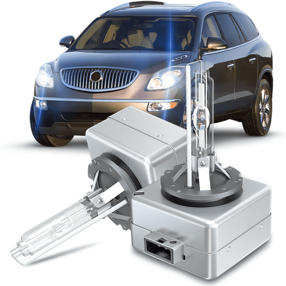 For Buick Enclave 2008 2009 2010 2011 2012 HID Xenon Headlight Bulbs D1S High/Low Beam 2pc