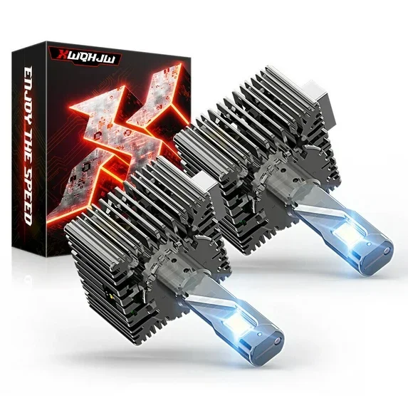 For Buick Enclave 2008-2012 Front LED Headlight Conversion Kit High/Low Beam