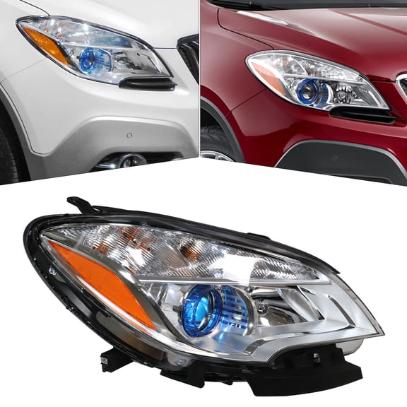 For Buick Encore 2013-2016 Right Passenger Side Halogen Waterproof, Long Service Life Headlight Fine Workmanship Headlamp.