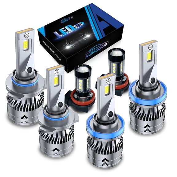 For Buick Encore 2013-2018 6x Bulbs LED Headlights Hi/Low Beams + Fog Lights 6000K 12000LM Easy Install High Power Lamps