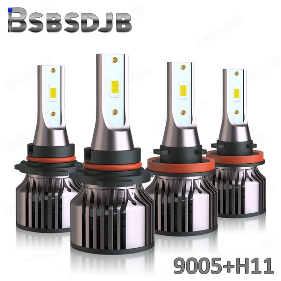 For Buick Encore 2013-2019 Front LED Headlight High Low Beam Bulbs Bright White