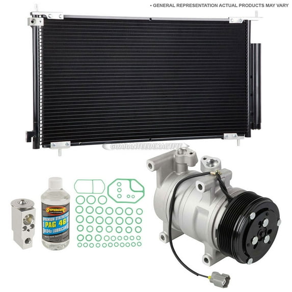For Buick Envision 2016 2017 2018 A/C Kit w/ AC Compressor Condenser & Drier - BuyAutoParts