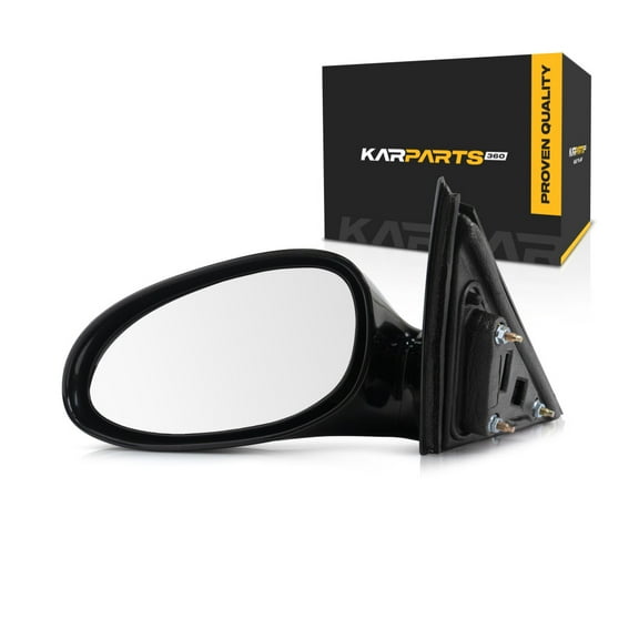 For Buick LaCrosse 2005-2009 Mirror Driver Side | Power View | Power Non-Heated | Gloss Black | Primed | Non-Folding | GM1320305 | 15886519