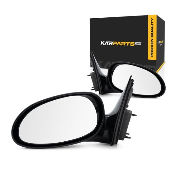 For Buick LaCrosse Door Mirror 2005 06 07 08 2009 Pair Driver and Passenger Side Unpainted Power Heated GM1320302