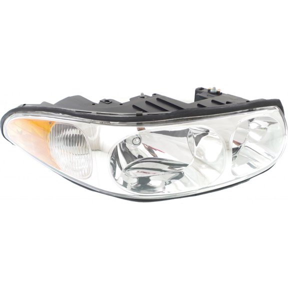For Buick LeSabre Headlight 2000 01 02 03 04 2005 Passenger Side Fluted Surface/Custom For GM2503209 | 19245370