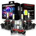 thumbnail image 1 of For Buick Lucerne 2006-2010 2011 6x LED High/Low Headlight + Fog Light, 1 of 10