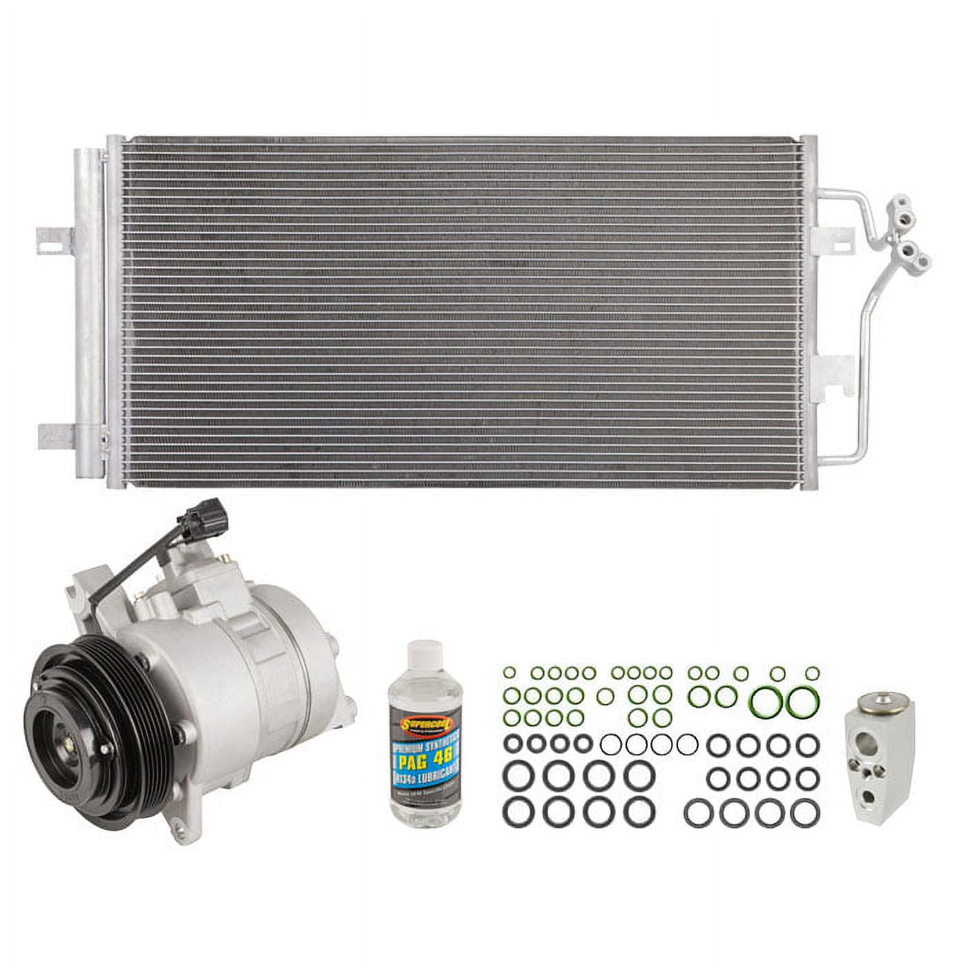 For Buick Lucerne & Cadillac DTS AC Compressor w/ A/C Condenser & Repair Kit Buyautoparts Fits