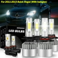 thumbnail image 1 of For Buick Regal 2011-2013 6X LED H7 H11 Headlights High Low + 9145 Fog Light Bulbs, 1 of 12