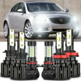 thumbnail image 1 of For Buick Regal 2011-2013 Combo 6X LED Headlights High Low + Fog Light Bulbs Kit, 1 of 12