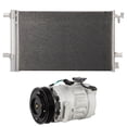thumbnail image 1 of For Buick Regal 2012 AC Compressor w/ A/C Condenser & Drier - BuyAutoParts, 1 of 5
